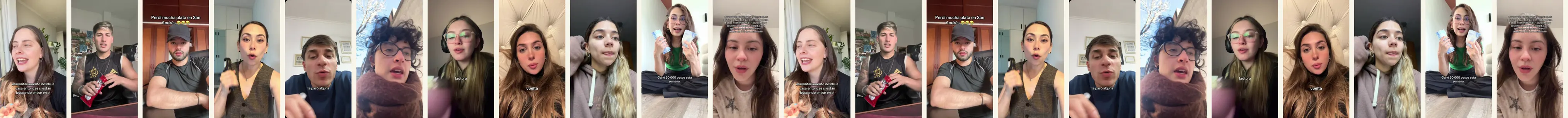 Once creadores compartiendo videos orgánicos para marcas